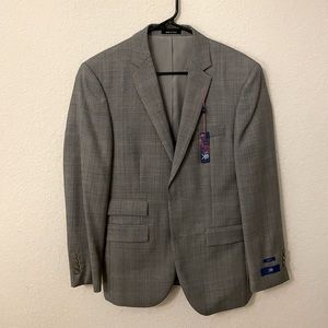 NWT Plaid print suit jacket